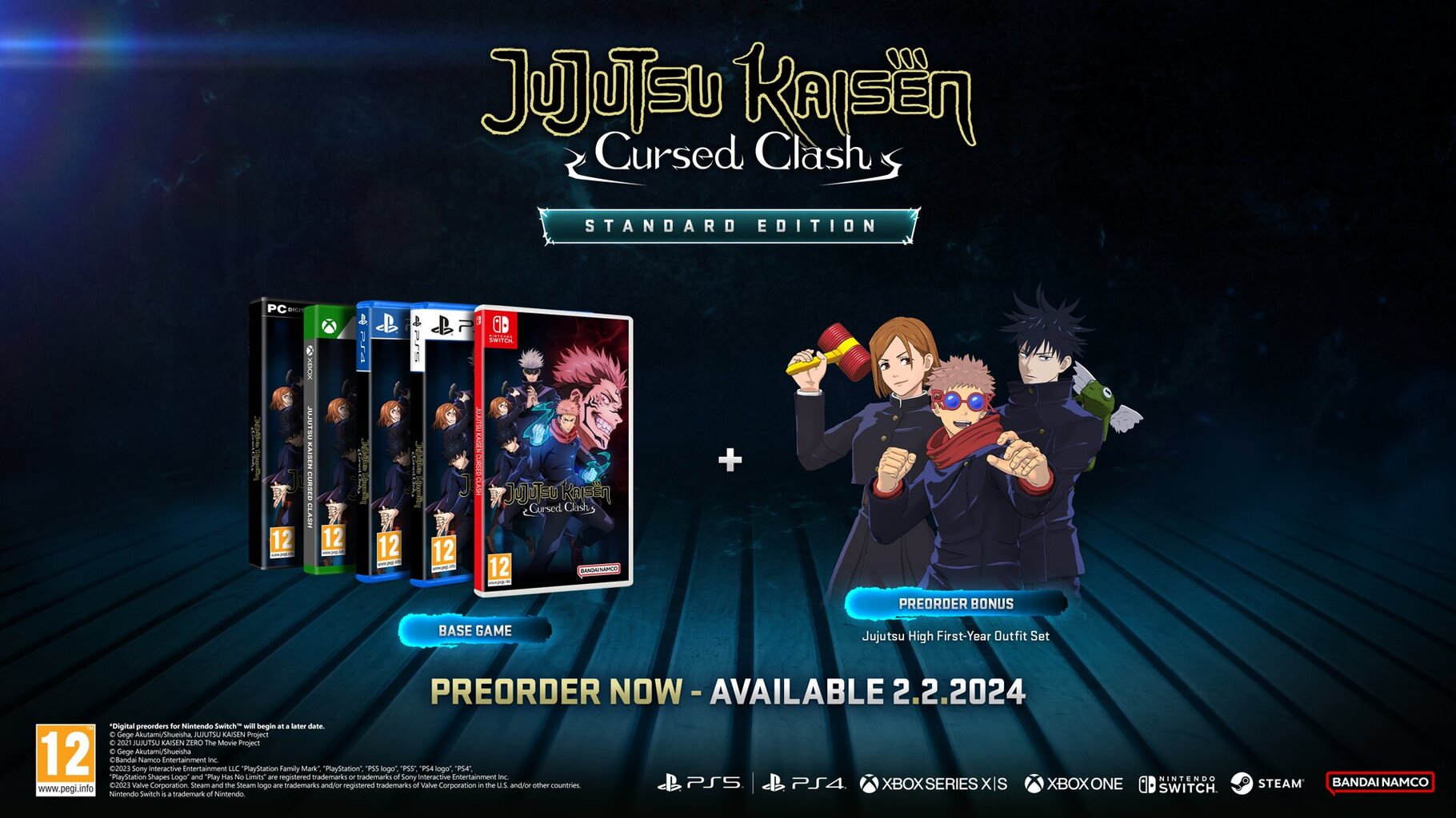 Jujutsu Kaisen: Cursed Clash PS4 peli hinta ja tiedot | Tietokone- ja konsolipelit | hobbyhall.fi