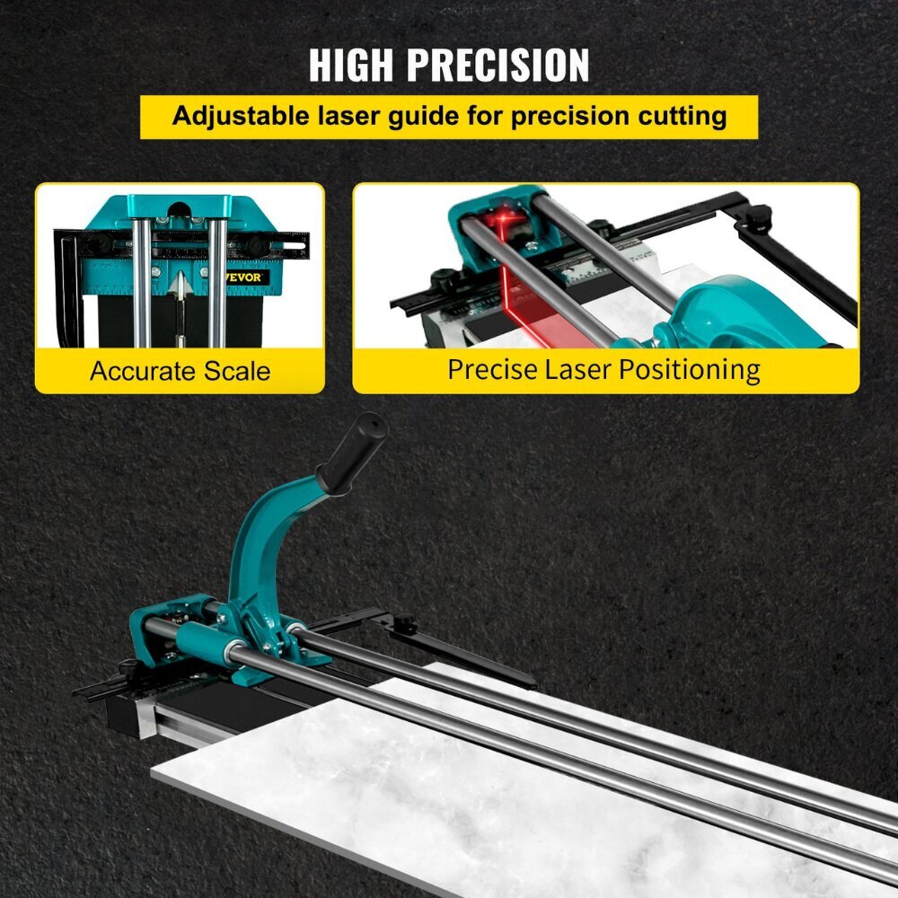 Ammattilaisen laattaleikkuri Vevor, 1200 mm hinta ja tiedot | Sahat ja sirkkelit | hobbyhall.fi