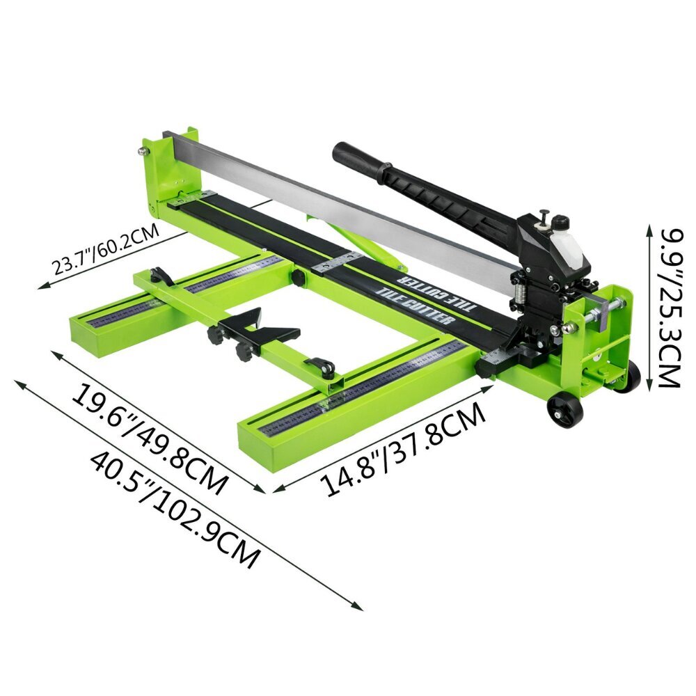 Ammattilaisen laattaleikkuri Vevor, 35 - 800 mm, 6-15 mm hinta ja tiedot | Sahat ja sirkkelit | hobbyhall.fi