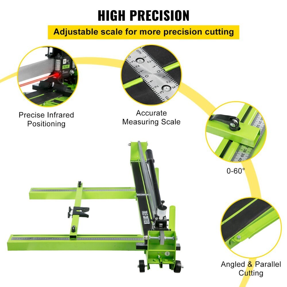 Ammattilaisen laattaleikkuri Vevor, 1200 mm hinta ja tiedot | Sahat ja sirkkelit | hobbyhall.fi