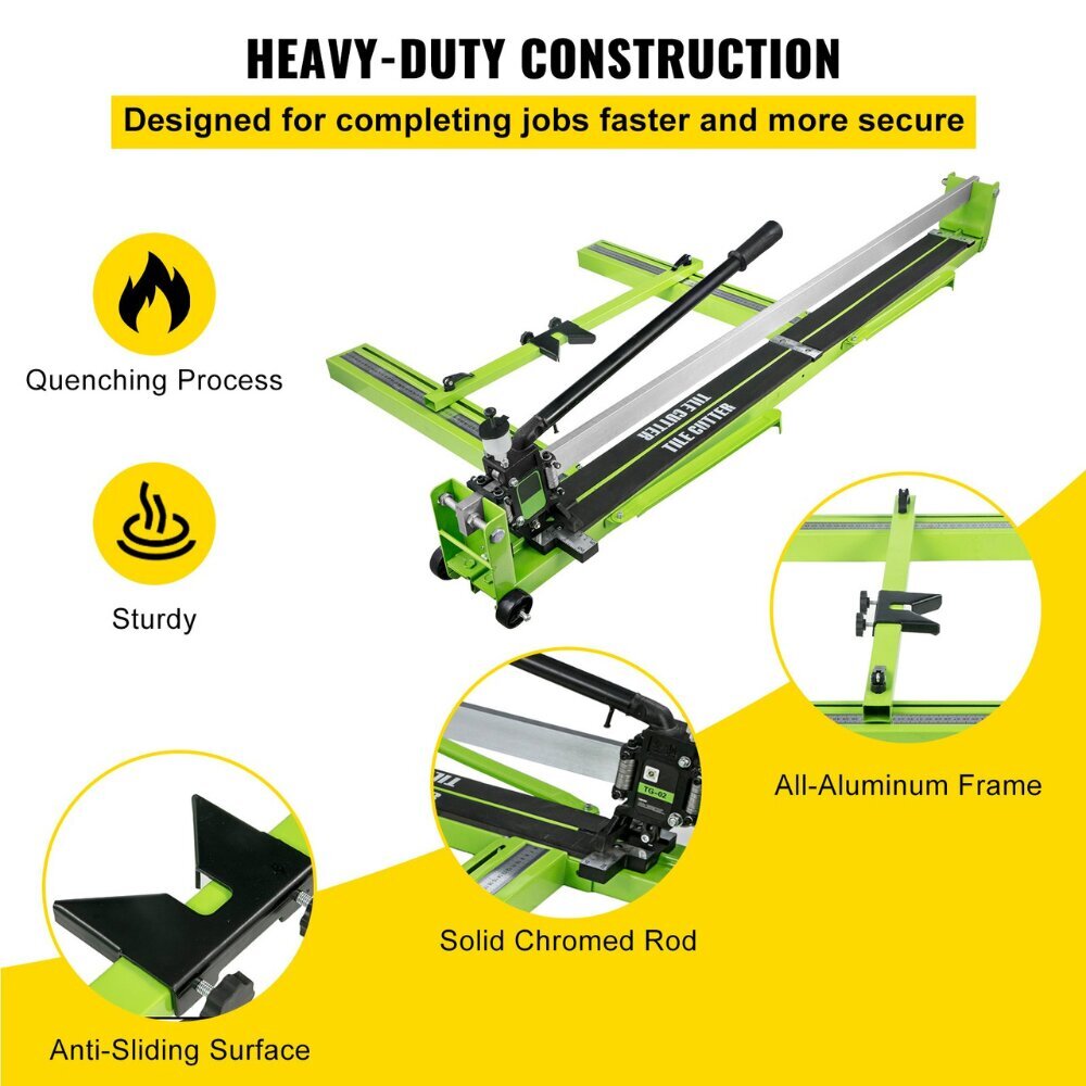 Ammattilaisen laattaleikkuri Vevor, 1200 mm hinta ja tiedot | Sahat ja sirkkelit | hobbyhall.fi