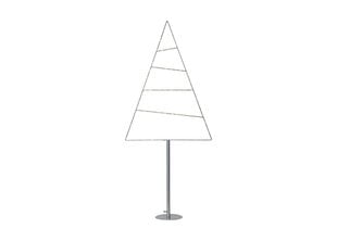 LED-valo koriste jalustassa 2,1W 53x116cm Kolmio 807-56 hinta ja tiedot | Joulukoristeet | hobbyhall.fi