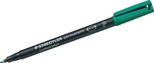 Marker Staedtler Lumocolor, vihreä, 10 kpl. ST318-5 hinta ja tiedot | Toimistotarvikkeet | hobbyhall.fi