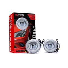 EinParts DL03 Päiväajovalot LED DRL Sumuvalot 6000K 12/24V Skoda Fabia I/II Roomster VW Polo IV Crafter Transporter Gol hinta ja tiedot | Ajovalot | hobbyhall.fi