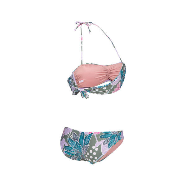 Naisten bikini-uimapuku Arena Bandeau Allover Jade hinta ja tiedot | Naisten uimapuvut | hobbyhall.fi