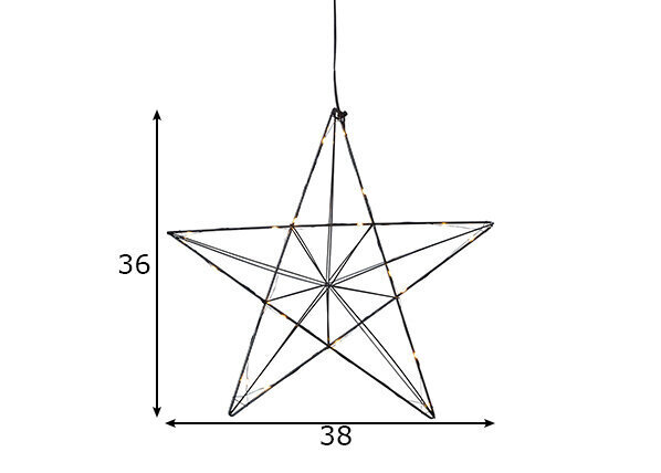 Joulutähti Line hinta ja tiedot | Joulukoristeet | hobbyhall.fi
