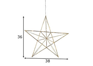 Joulutähti Line hinta ja tiedot | Joulukoristeet | hobbyhall.fi