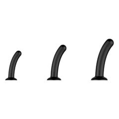 Dildo setti Nexus, musta, 3 kpl hinta ja tiedot | Nexus Erotiikkatuotteet | hobbyhall.fi