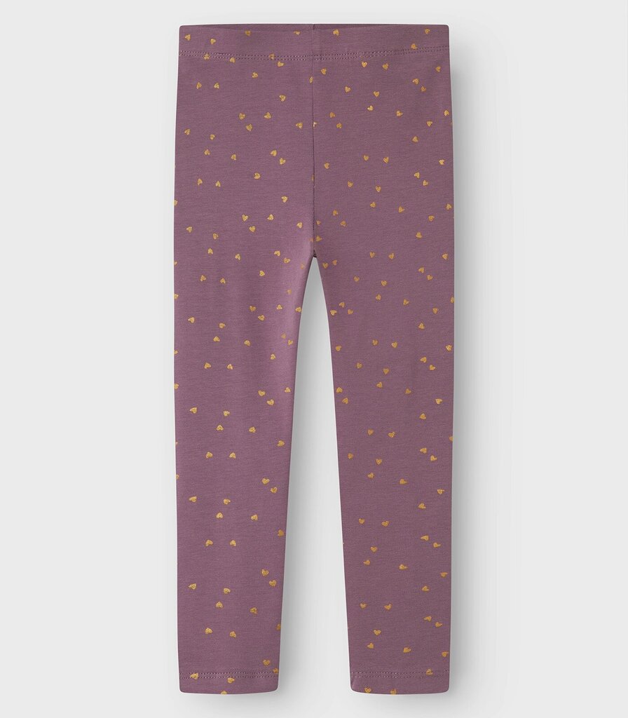 Name It lasten leggingsit 13225102*01, violetti/keltainen 5715608229931 hinta ja tiedot | Tyttöjen leggingsit ja housut | hobbyhall.fi