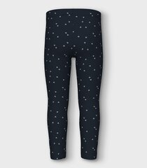 Name It lasten leggingsit 13225102*02, laivastonsininen/valkoinen hinta ja tiedot | Tyttöjen leggingsit ja housut | hobbyhall.fi