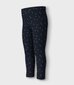 Name It lasten leggingsit 13225102*02, laivastonsininen/valkoinen hinta ja tiedot | Tyttöjen leggingsit ja housut | hobbyhall.fi