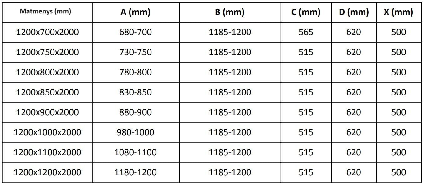 Suihkukaappi Mexen Velar Chrome, 110x120 cm hinta ja tiedot | Suihkukaapit ja suihkunurkat | hobbyhall.fi