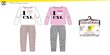 Lasten pyjama CXL 0133 valkoinen hinta ja tiedot | Tyttöjen kylpytakit ja pyjamat | hobbyhall.fi