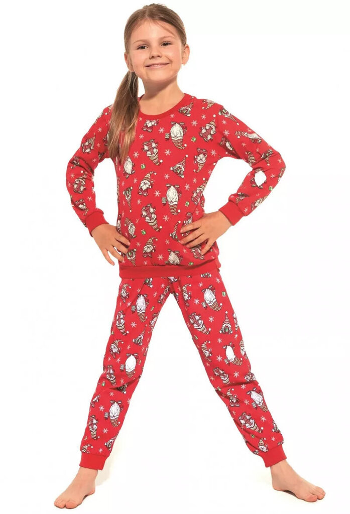 Cornette KD-032/163 GNOMES Pyjama 3 hinta ja tiedot | Tyttöjen kylpytakit ja pyjamat | hobbyhall.fi