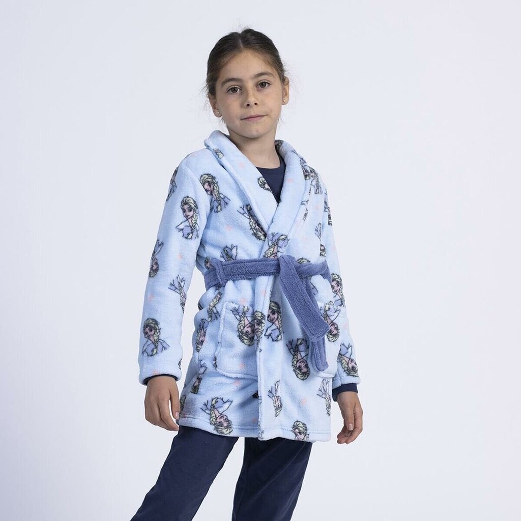 Tyttöjen kylpytakki Frozen, sininen hinta ja tiedot | Tyttöjen kylpytakit ja pyjamat | hobbyhall.fi