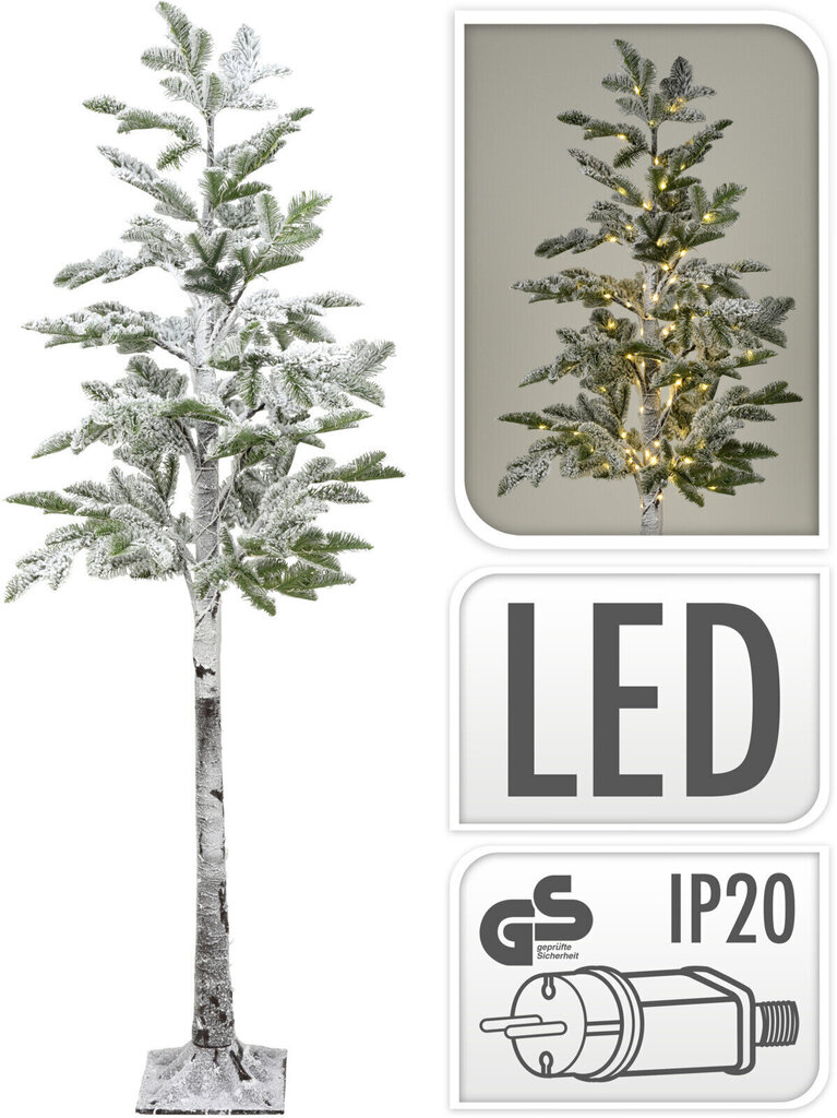 Valaistu puu 72 LED, 1,5 m hinta ja tiedot | Joulukoristeet | hobbyhall.fi