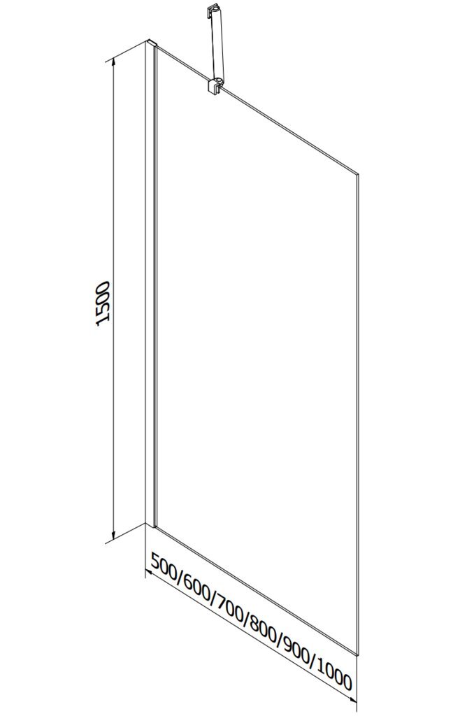 Mexen Cubik kylpyamme viimeistelyllä ja lasiseinällä, 160x70 cm + 50 cm hinta ja tiedot | Kylpyammeet | hobbyhall.fi