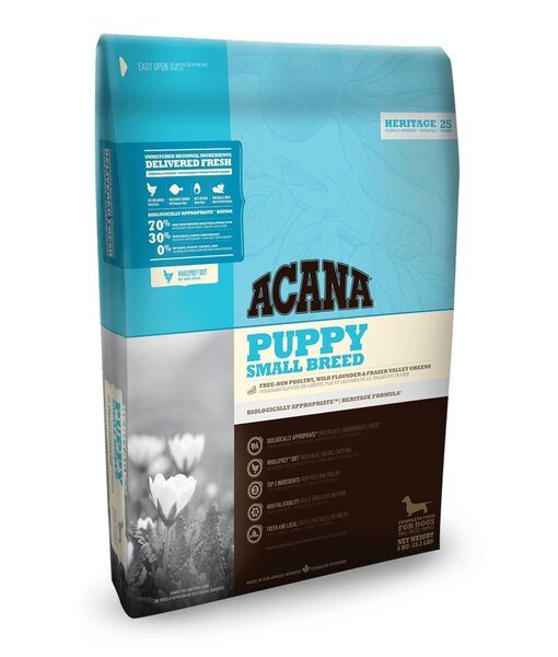 Acana Puppy pienille roduille, kanan kanssa, 2 kg