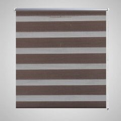 Zebra rullakaihdin 80 x 175 cm kahvinruskea hinta ja tiedot | Rullaverhot | hobbyhall.fi