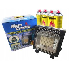 Kaasulämmitin Alpen Camping 1,7kW hinta ja tiedot | Lämmittimet | hobbyhall.fi