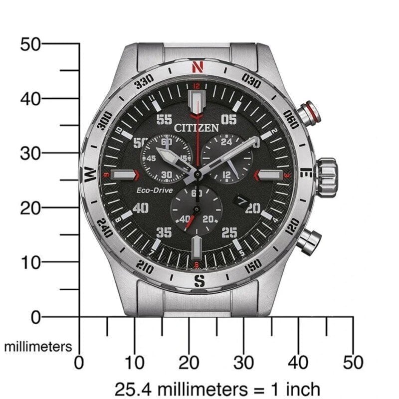 citizen eco-drive ajanotto at2520-89e + laatikko hinta ja tiedot | Miesten kellot | hobbyhall.fi