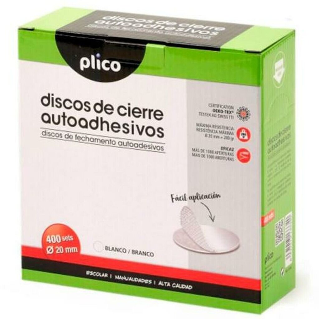 Liimalevyt Plico Adhesives, 400 kpl. hinta ja tiedot | Liimat | hobbyhall.fi