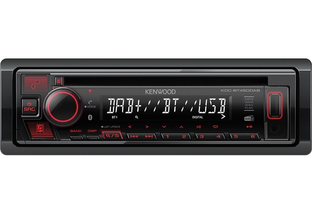 Kenwood KDC-BT450DAB hinta ja tiedot | Autoradiot, multimedia | hobbyhall.fi