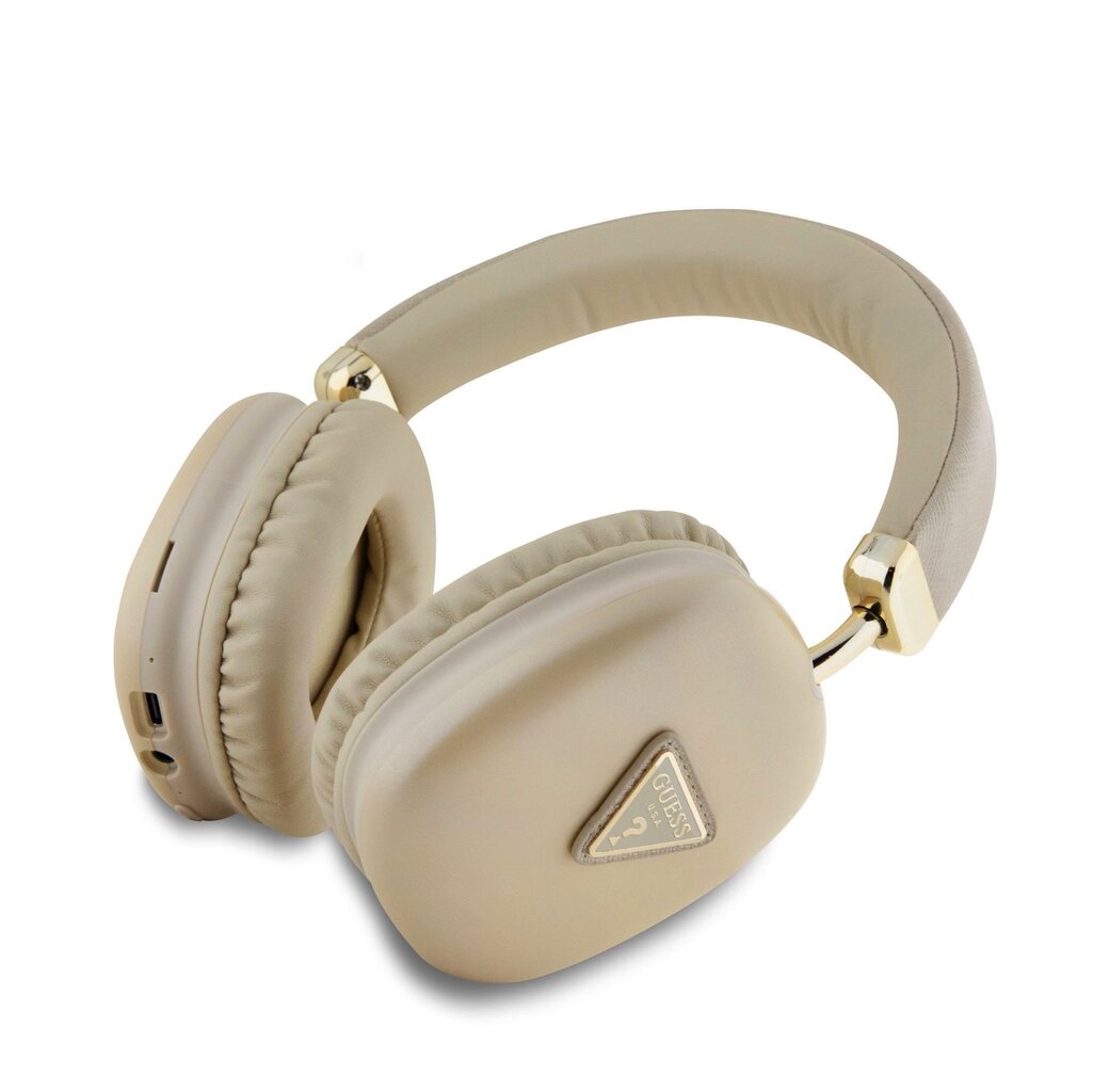 Guess Bluetooth 5.3 IPX4 -kuulokkeet premium-bassolla ja Hand-free Calling Triangle Goldilla hinta ja tiedot | Kuulokkeet | hobbyhall.fi