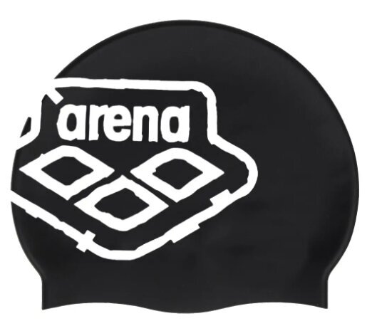 Uimalakki Arena Icons Team Stripe Cap, musta