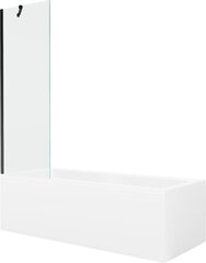 Mexen Cubik kylpyamme viimeistelyllä ja lasiseinällä, 170x70 cm + 60 cm hinta ja tiedot | Kylpyammeet | hobbyhall.fi