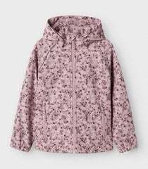 Name It lasten softshell-takki 13234201*01, pinkki/viininpunainen 5715601384958 hinta ja tiedot | Tyttöjen takit | hobbyhall.fi