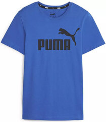 Puma T-Paita Ess Logo Tee Blue 586960 47 586960 47/164 hinta ja tiedot | Poikien paidat | hobbyhall.fi