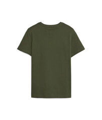 Puma T-Paita Ess Logo Tee Khaki 586960 31 586960 31/176 hinta ja tiedot | Poikien paidat | hobbyhall.fi