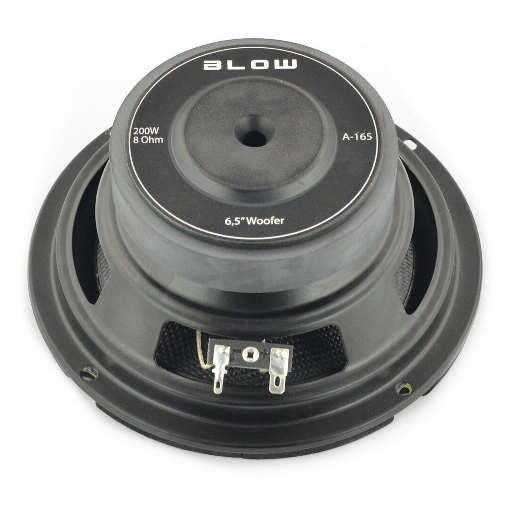 Autokaiutin A-165 200W 8Ohm - 166mm hinta ja tiedot | Autokaiuttimet | hobbyhall.fi