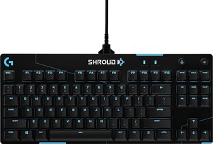 Logitech G Pro X Shroud Edition, GX Red, US hinta ja tiedot | Näppäimistöt | hobbyhall.fi