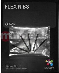 WACOM FLEX NIBS 5 PACK FOR I4 hinta ja tiedot | Tablettien lisätarvikkeet | hobbyhall.fi