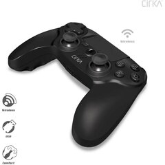 Hyperkin Cirka NuForce langaton pelikaukosäädin, PS4/PS3/PC/Mac musta hinta ja tiedot | Ohjaimet ja lisätarvikkeet | hobbyhall.fi