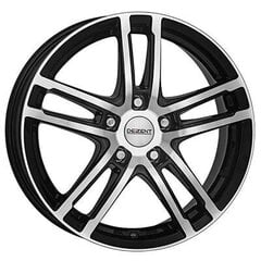 Dezent Tz musta/kiillotettu huuli 6.5R16 4X108/20 65.1 hinta ja tiedot | Vanteet | hobbyhall.fi