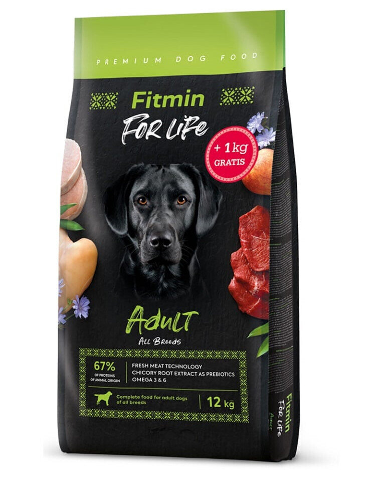 Fitmin Dog For Life Adult koiran täysravinto siipikarjan kanssa, 13 kg hinta ja tiedot | Koiran kuivaruoka | hobbyhall.fi