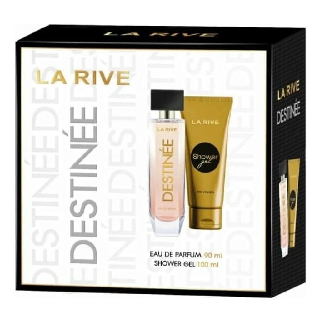 La Rive Destinee lahjapakkaus 90ml hajuvesi + 100ml suihkugeeli hinta ja tiedot | Naisten hajuvedet | hobbyhall.fi