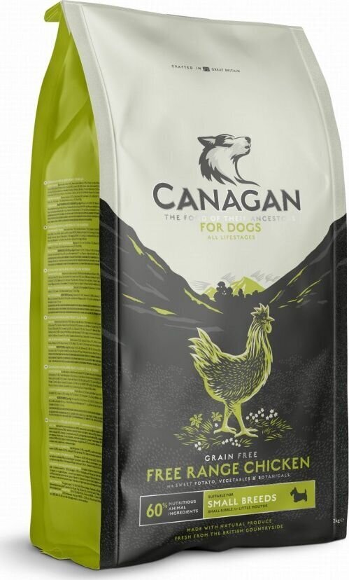 Canagan Free-Range Chicken SB ravinto, 6 kg hinta ja tiedot | Koiran kuivaruoka | hobbyhall.fi