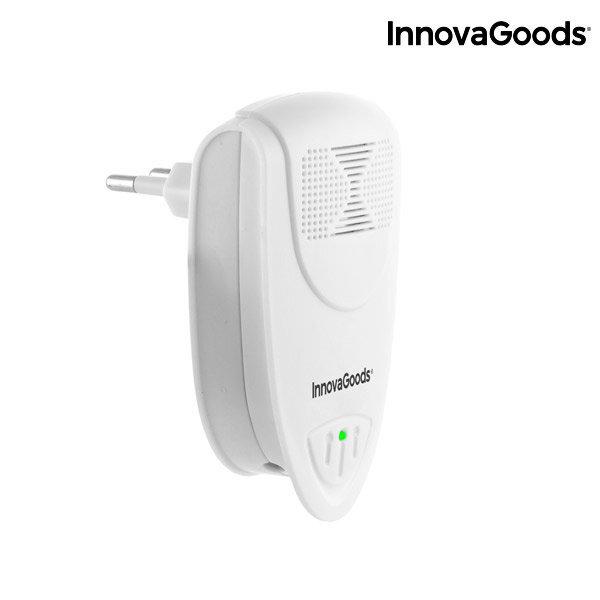 InnovaGoods Mini Ultrasonic jyrsijä- ja hyönteiskarkotin hinta ja tiedot | Jyrsijöiden ja myyrien torjunta | hobbyhall.fi