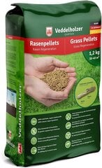 Veddelholz Lawn Pellets Regeneration Lawn - nurmikon siemenet vankan ja kestävän nurmikoneen - ruohon siementen kylvölle ja kylvölle siemenruoholle hinta ja tiedot | Kasvisten siemenet | hobbyhall.fi