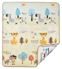 Koulutusmatto Humbi Streets Animals 180x150x1cm hinta ja tiedot | Leikkimatot | hobbyhall.fi