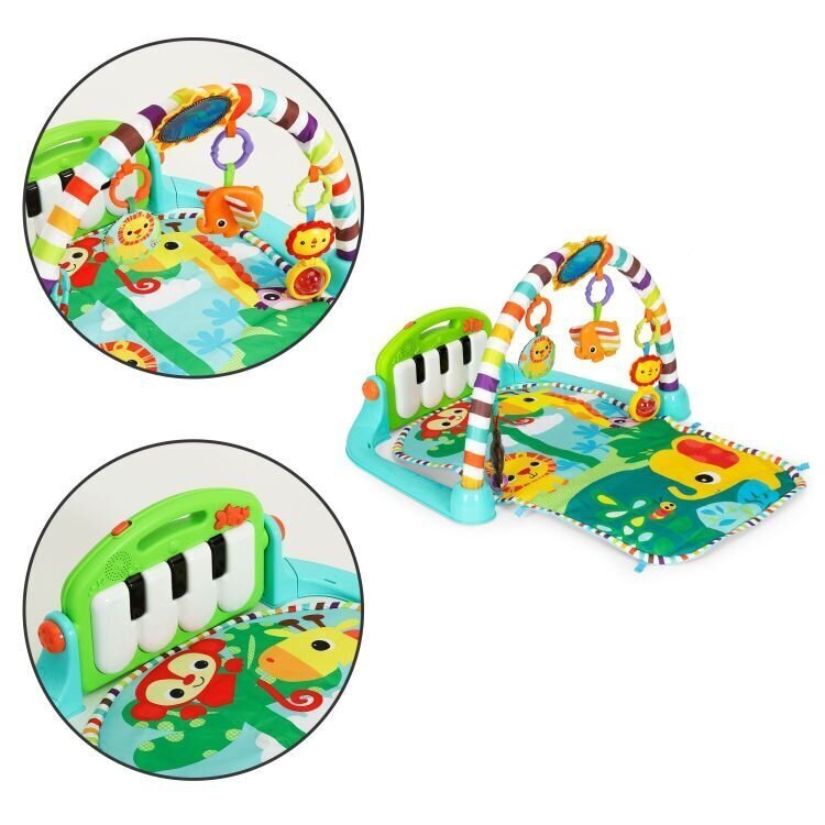 Interaktiivinen opetusvaahtomatto vauvoille + piano Eco Toys JJ8843 hinta ja tiedot | Leikkimatot | hobbyhall.fi