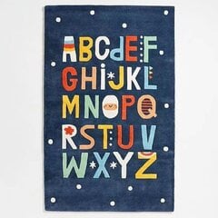 Opetusmatto Alphabet, 140x80 cm, sininen hinta ja tiedot | Leikkimatot | hobbyhall.fi