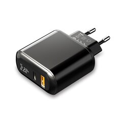 MCDODO UNIVERSAL PD 20W 2xUSB + USB-C LCD-laturi CH-7170 hinta ja tiedot | Auton akkulaturit | hobbyhall.fi