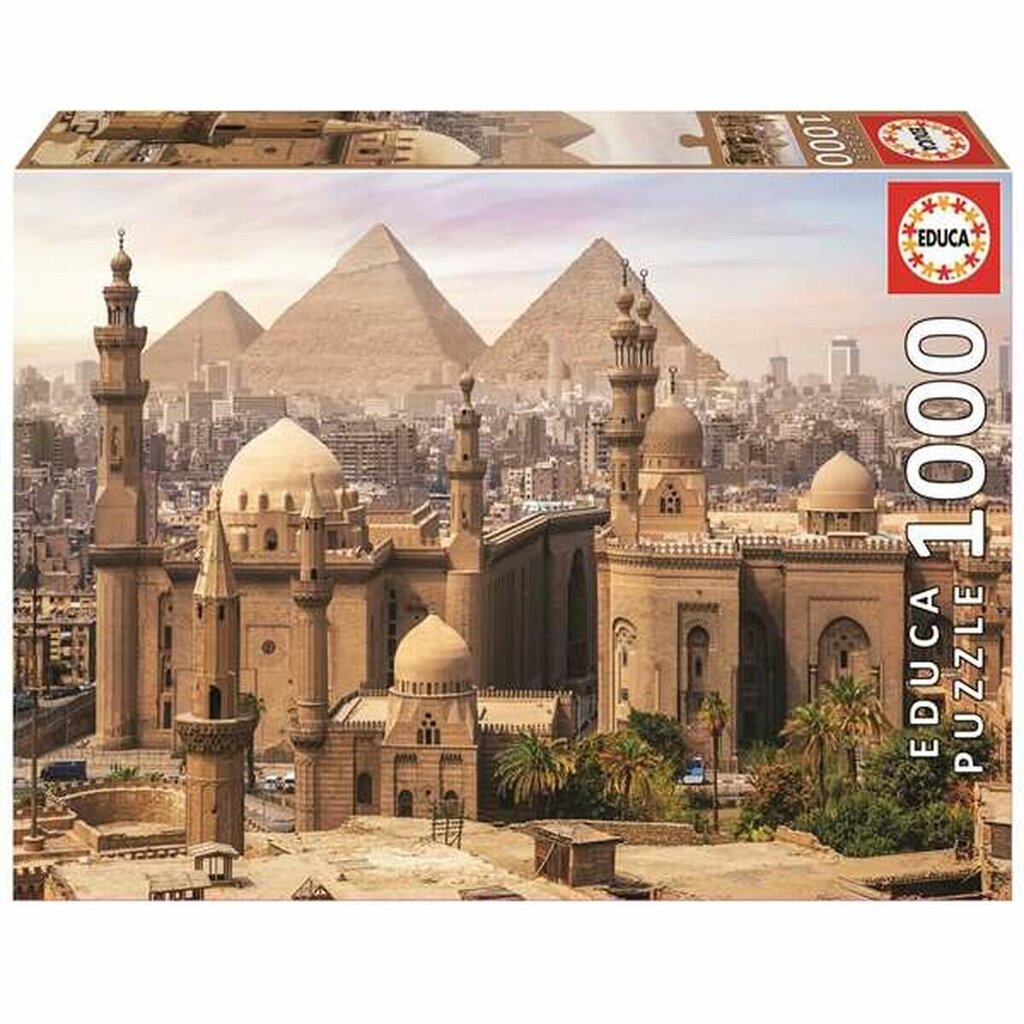 Palapeli Educa Kairo Egypti, 1000 d. hinta ja tiedot | Palapelit | hobbyhall.fi