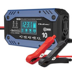 Akkulaturi Qoltec Smart 12V/10A, 24V/5A hinta ja tiedot | Auton akkulaturit | hobbyhall.fi