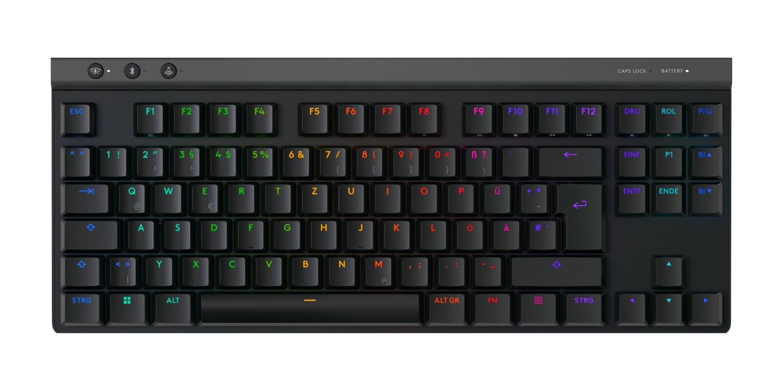 Logitech G515 TKL, GL Tactile, Musta, US hinta ja tiedot | Näppäimistöt | hobbyhall.fi